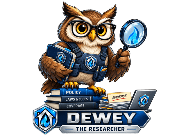 Dewey, the filing clerk
